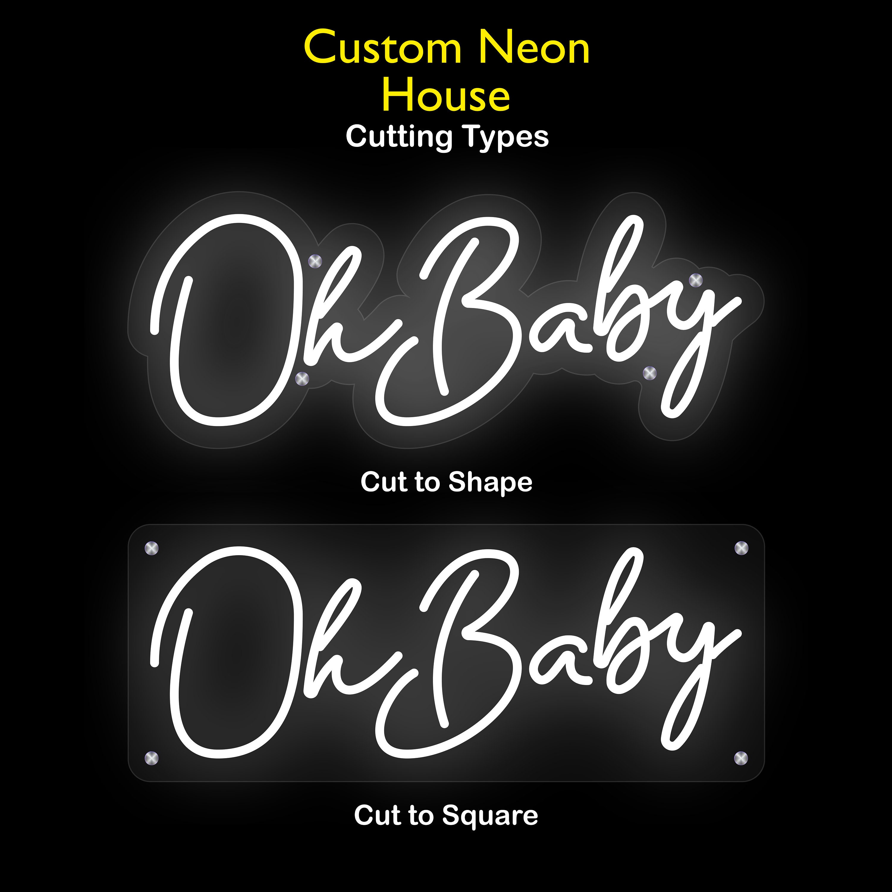 Number Neon Sign / Custom Neon Sign for Birthday / Neon Light Etsy