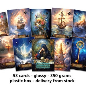 Revelations Lenormand - 350 grams glossy - bridge format