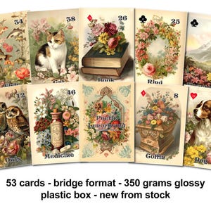 Poetic Lenormand - Extended edition - Glossy 350 grams