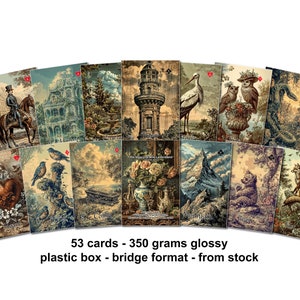The legacy of Mlle Lenormand - 350 grams glossy - bridge format