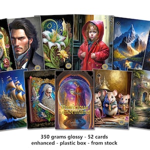 Illustrious Lenormand - 350 grams glossy - bridge format