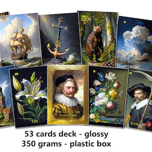 Golden Age Lenormand - glänzend - 350 Gramm