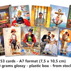 Kipper Deck of Life – 350 Gramm glänzend – A7-Format