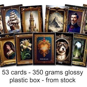 Ornate Lenormand - glossy - 350 grams