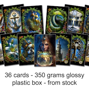 Délicieux Lenormand - 350 grammes brillant - format bridge