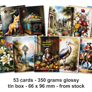 Das gute alte Lenormand - 350 Gramm glänzend - limitierte Auflage