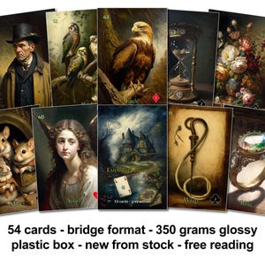 Extended Lenormand - Grey edition - glossy - 350 grams