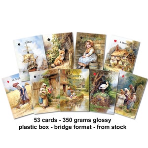 Country Lenormand - 350 grams glossy - bridge format