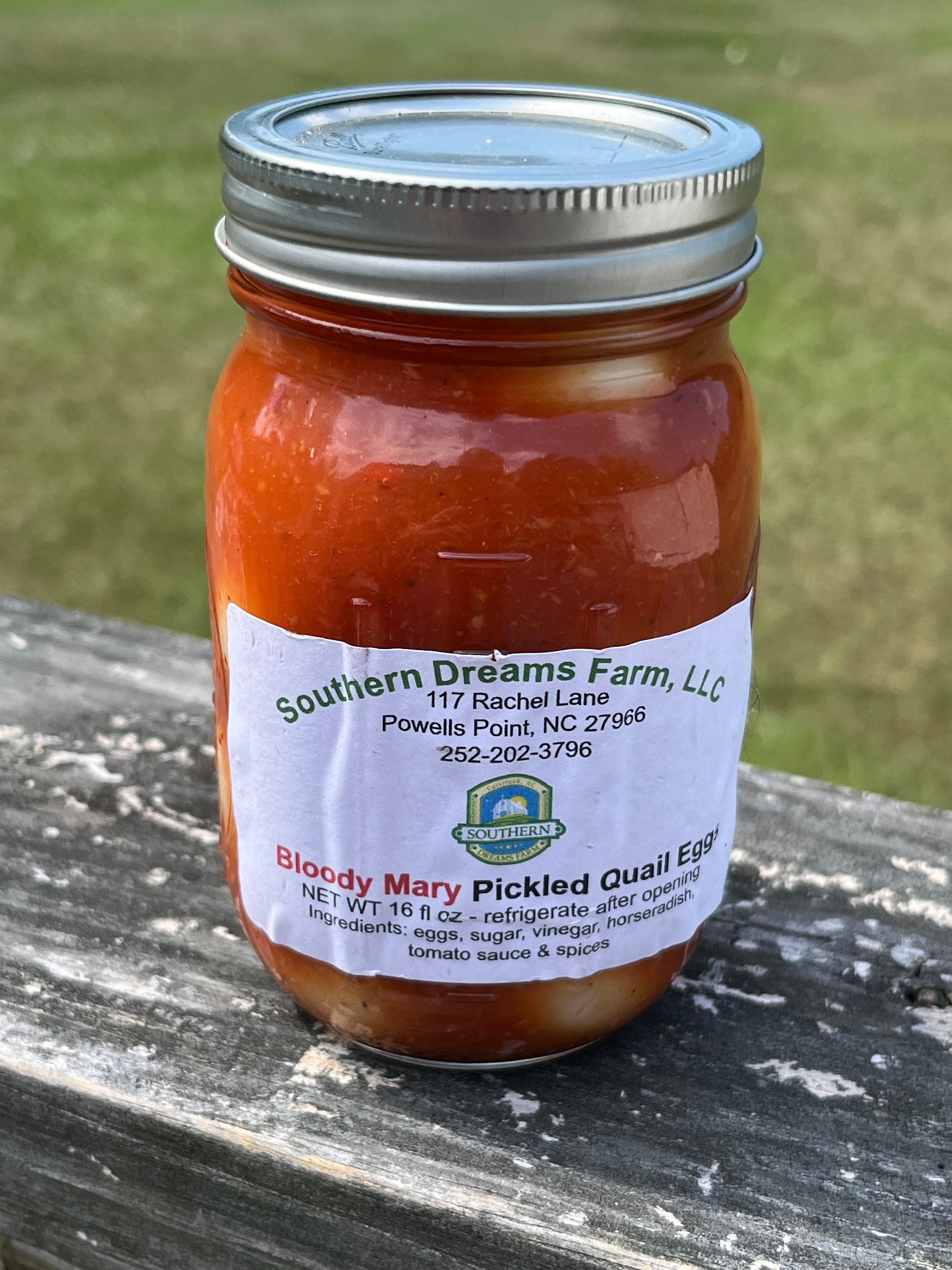 Bloody Mary Pickled Quail Eggs Etsy