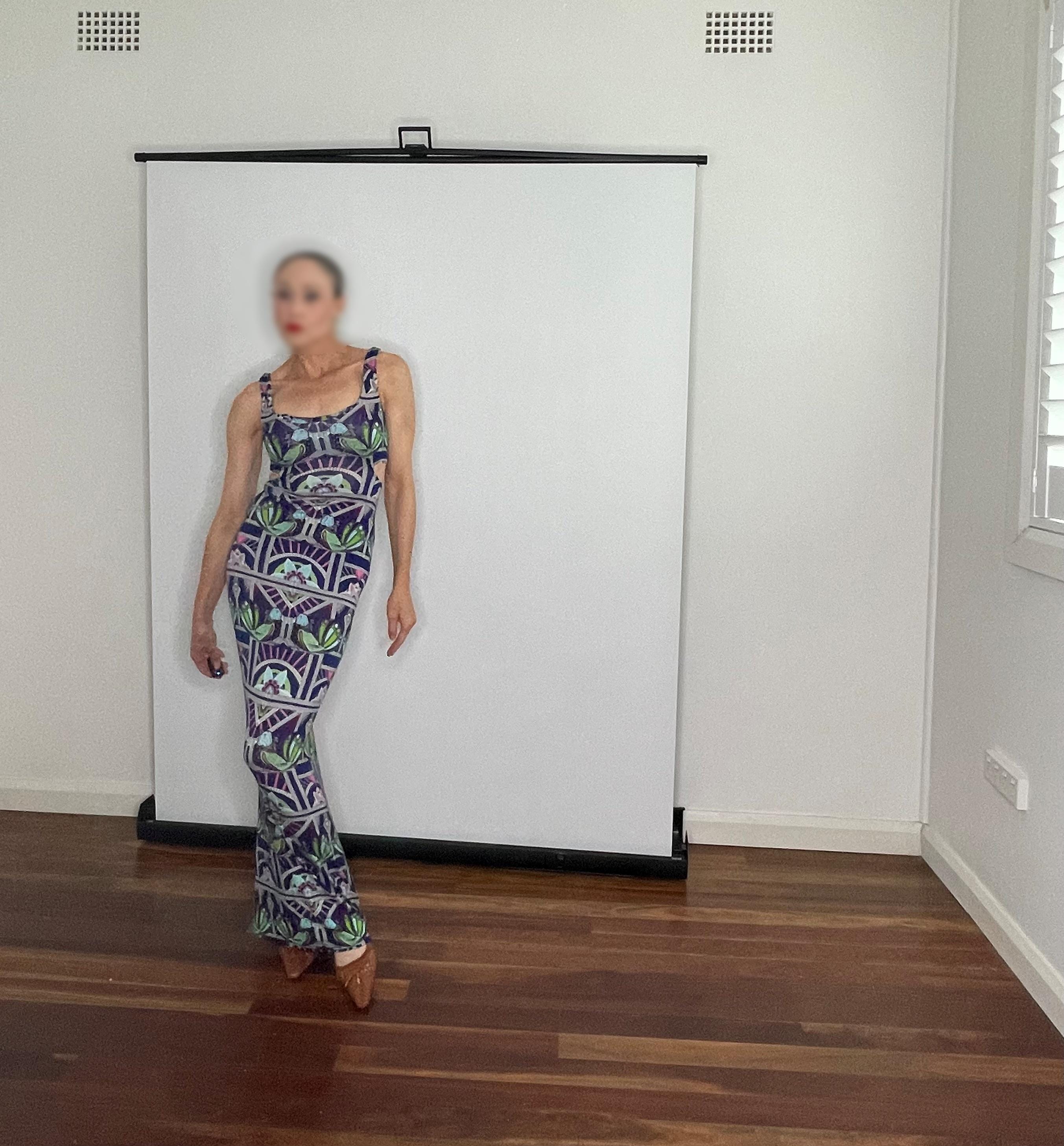 夏用マキシドレス マルチカラー フェスティバルドレス デザイナー