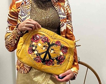 メンズ 70s vintage Sun City ショルダーバッグ