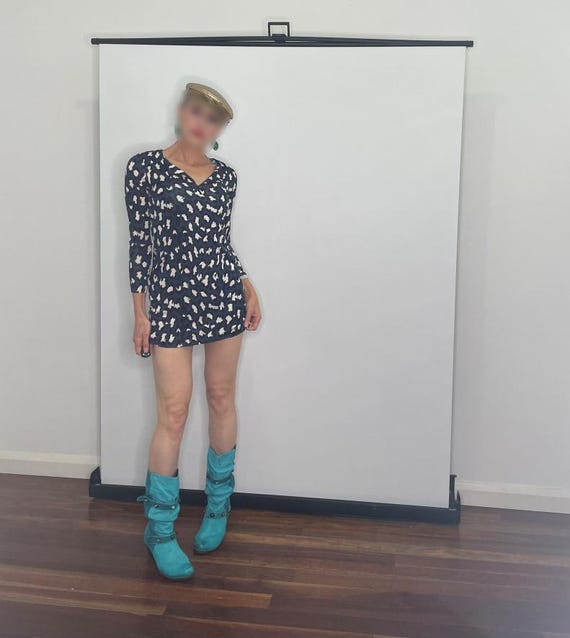 Diane Von Furstenberg Dress Silk Jersey Dress Animal Print Micro Mini Shirt  Dress Shift Dress