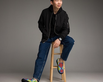 Men’s slip-on canvas shoes