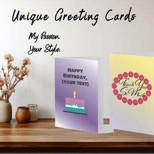 Cartes de voeux uniques personnalisées | Cartes de visite personnalisées, Sur commande, Designs de cartes faits main, Jeu de cartes personnalisées