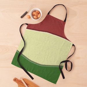 Cooking Apron for Chef | 3 Color Retro | Mid Century Modern Atomic Diamond Starburst Apron | Retro Beige | Orange | Teal | Mother&#39;s Day Gift