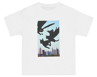 翼のある黒猫