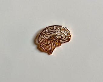 Brain Neuro Anatomy Pin for nursing, healthcare workers, nursing, neurosurgery, neurology,  medical student