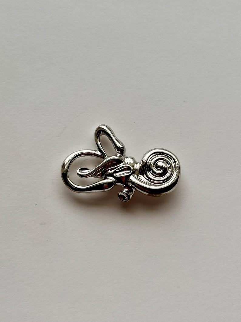Cochlea & Semicircular Canals Anatomy Pin: ENT Medical Lapel Pin - Etsy