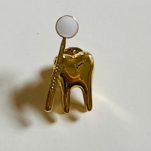 Zahnpflege Goldstift - Einzigartiges Accessoire für Zahnärzte