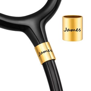 Custom Name/Font Stethoscope Charm for Healthcare Providers