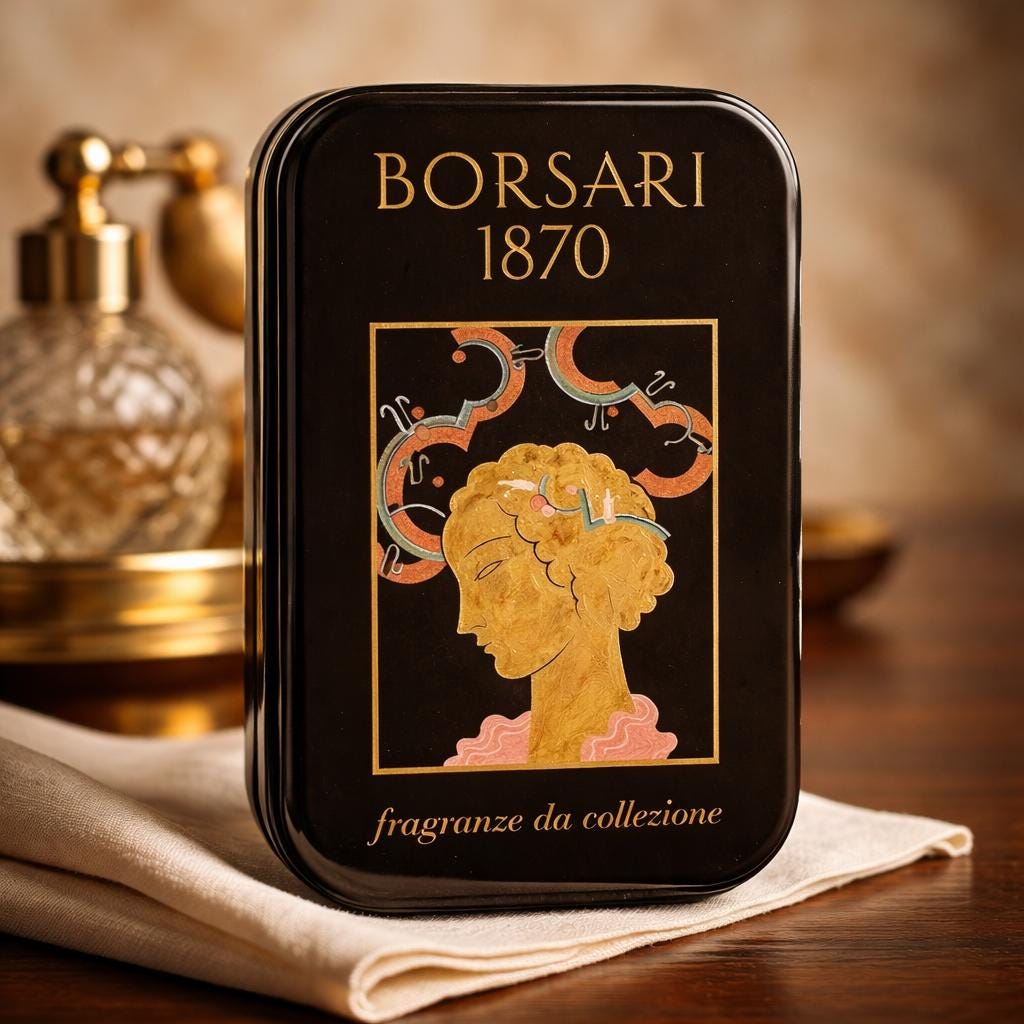 Vintage Borsari 1870 Miniature Perfume Set – Rare Italian Mini