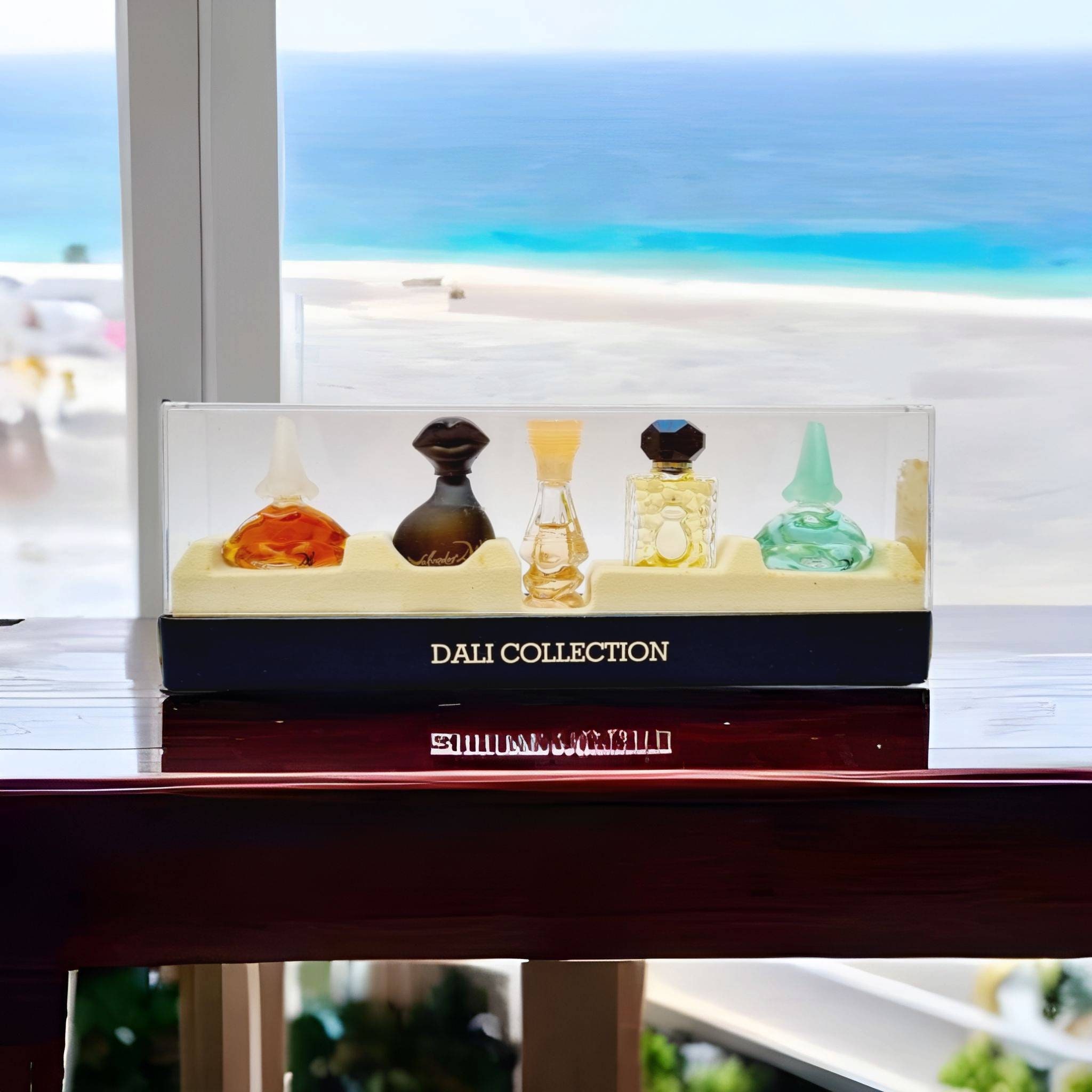 Salvador Dali Miniature Perfume Bottles 1990 Vintage Mint