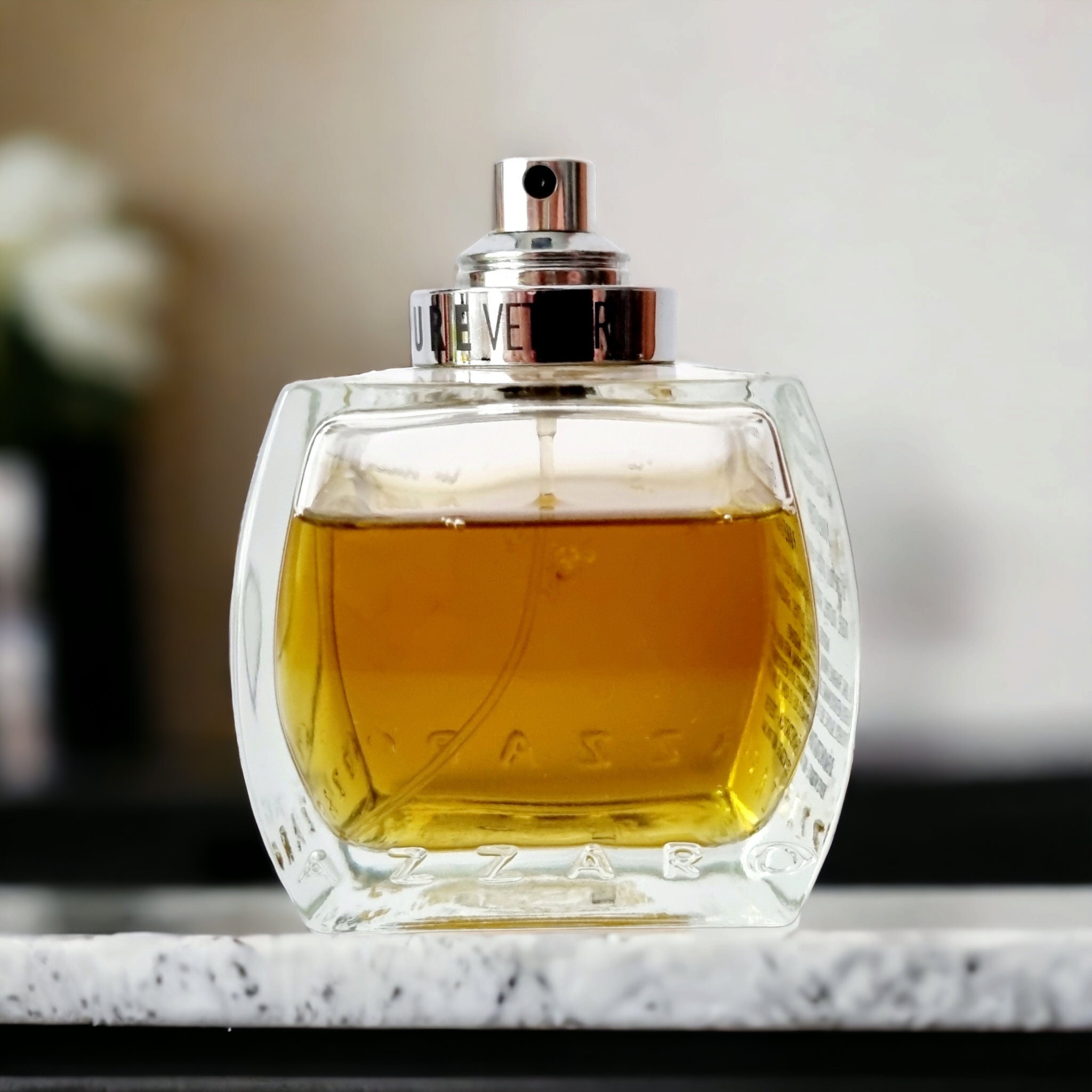 Azzaro Pure Vetiver Eau De Toilette Perfume Bottle, Vintage