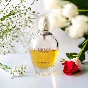 Eau de toilette Amarige D'amour Givenchy pour femme abandonnée, parfum vintage pour femme, ancienne formule RARE