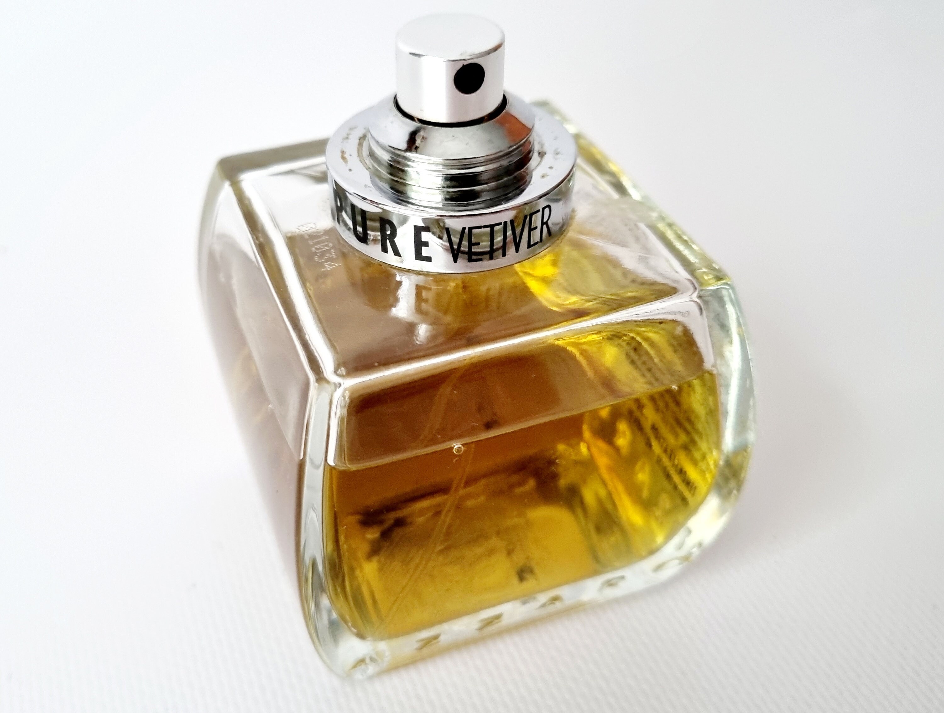 Azzaro Pure Vetiver Eau De Toilette Perfume Bottle, Vintage