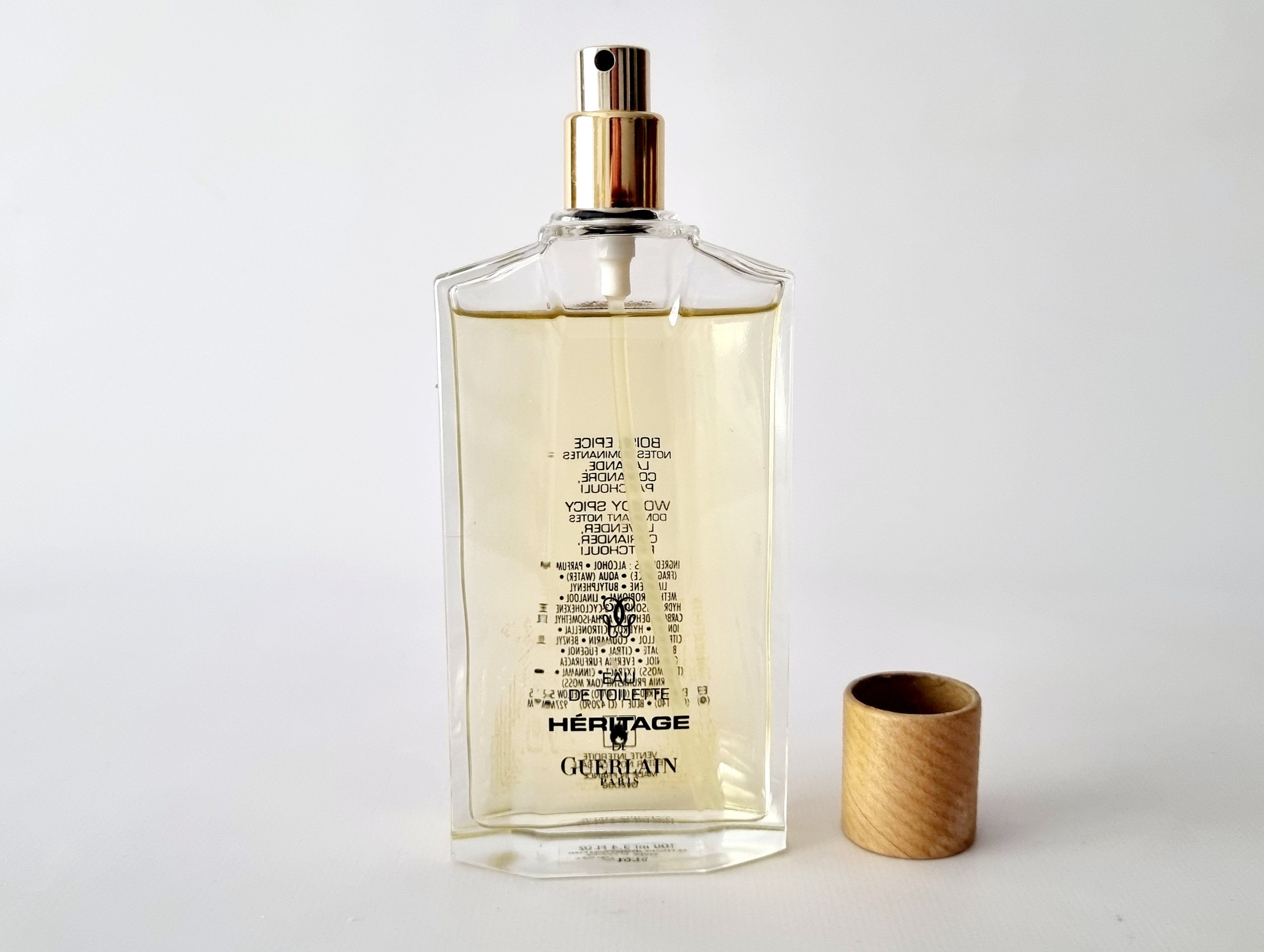 Heritage Guerlain Eau De Toilette for Men, Discontinued
