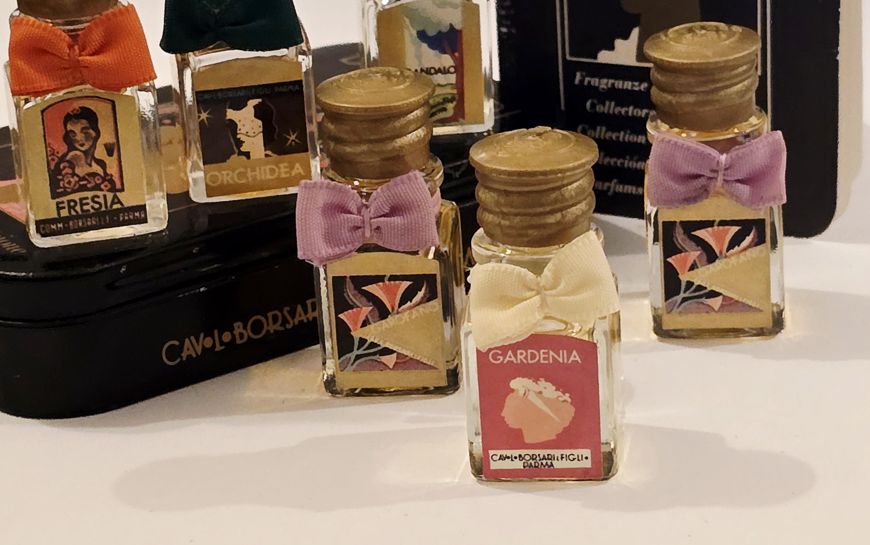 Vintage Borsari 1870 Miniature Perfume Set – Rare Italian Mini