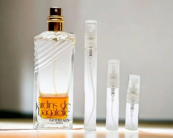 Vintage Guerlain Jardin de Bagatelle Eau de Toilette Sample decant, Gift for Her, Bridesmaid gift, Bday gift, Travel size 3ml-5ml-10ml