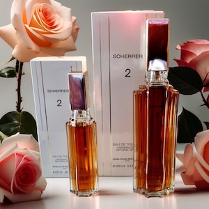 Scherrer 2 by Jean-Louis Scherrer Eau De Toilette Spray Edt Perfume for woman fragrance vintage 1996 RARE