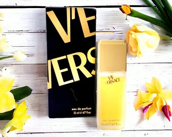 Original Gianni Versace VE Versace Eau de Parfum Spray 25ml e 6/7 fl.oz. Vintage 1989 RARE