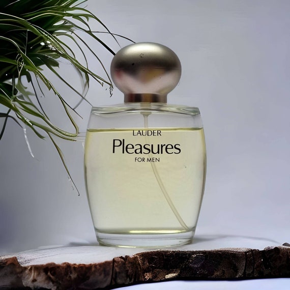 Pleasures for men Estee Lauder Eau de Cologne 100ml Spray Vintage perfume Gift for him VERY RARE