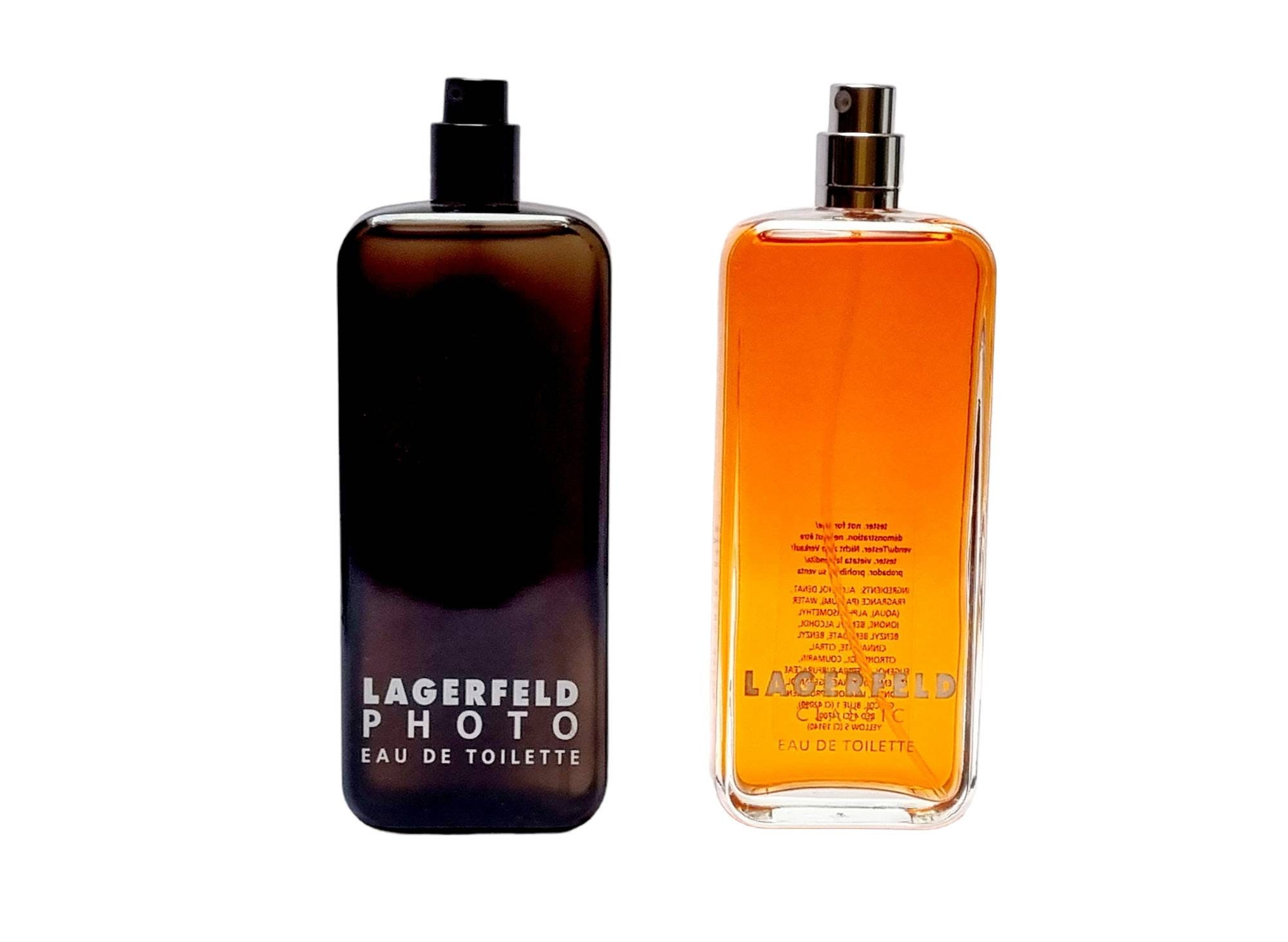 希少ラガーフェルドフォトオードトワレ125mlスプレー Photo Men's Cologne by Karl Lagerfeld 4.2oz/125ml Eau De