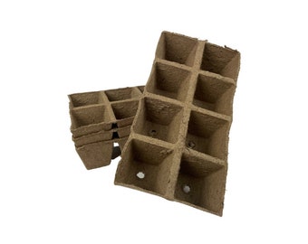 32 Jiffy Peat Pots, Biodegradable Seed Starter Refill