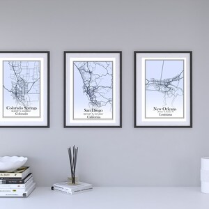 Benutzerdefinierte Kartendrucke, jeder Ort, benutzerdefinierte Kartendrucksammlung, Stadtkarte, Kartendruck, Kartendruck, Kartendruck Poster, benutzerdefinierte Karte