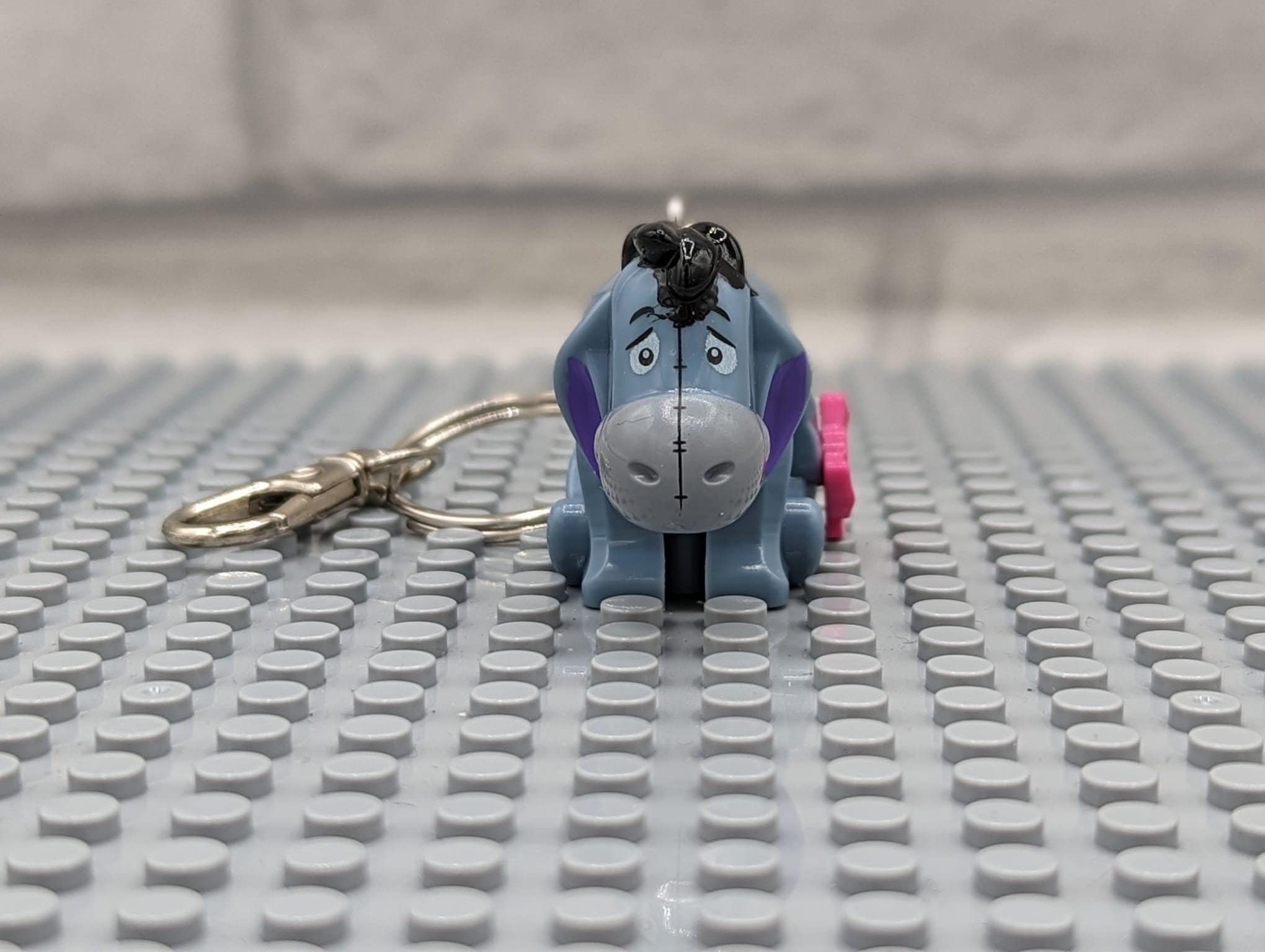Eeyore Winnie the Pooh Keyring Keychain Etsy Canada