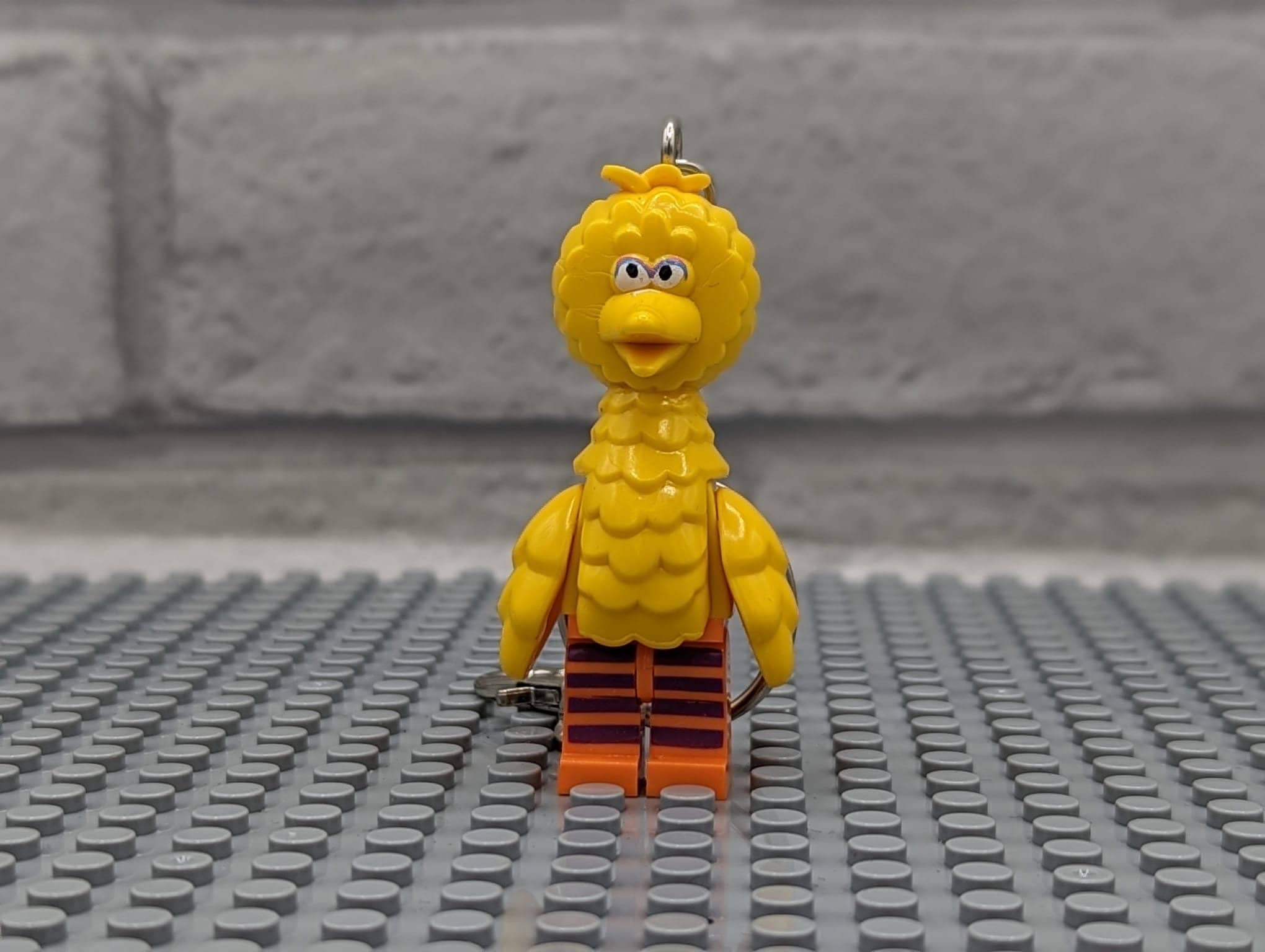 Big Bird Seseme Street Keyring Etsy UK