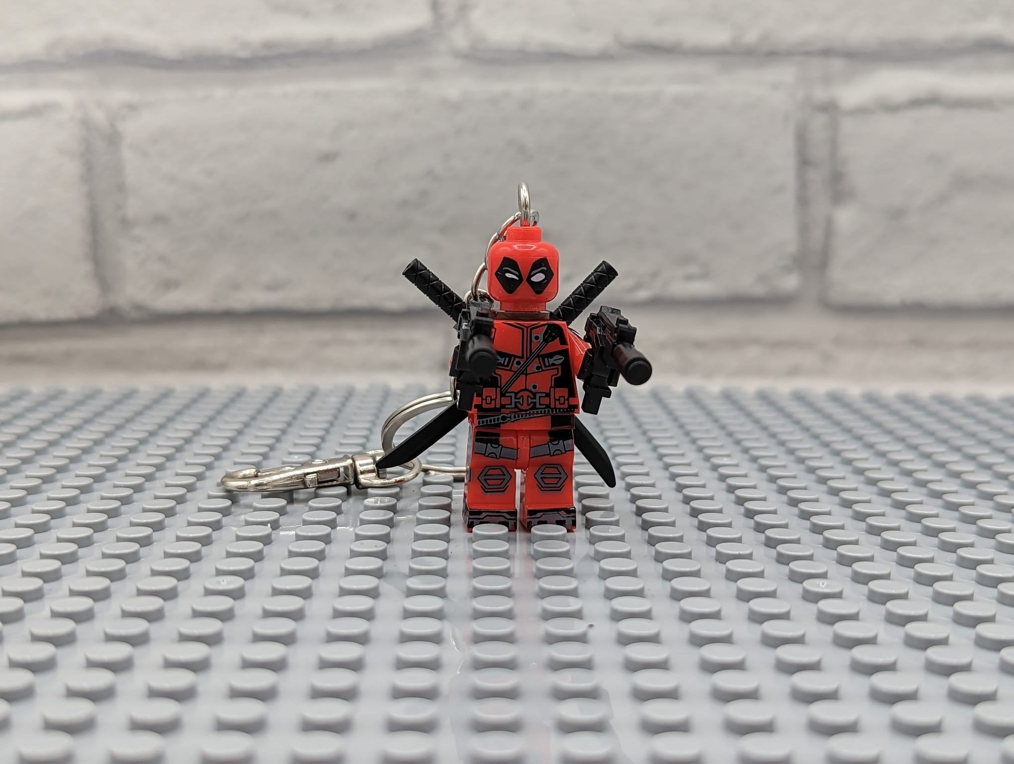 Deadpool Keyring Etsy UK