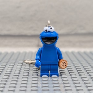 Cookie Monster Seseme Street keyring