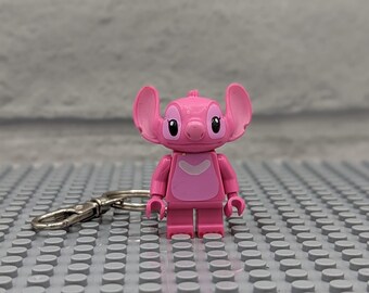 Disney Angel Stitch Bead Keychain - Etsy