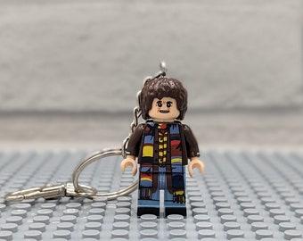 Tom Baker Dr Who keyring keychain