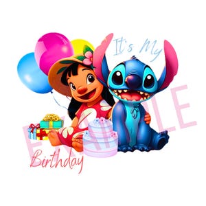 Lilo and stitch, stitch png, stitch svg, stitch birthday, lilo and stich sublimation