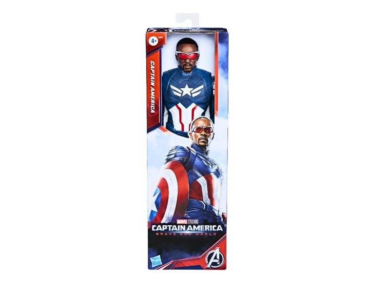 Captain America-actiefiguur: Brave New World, 12" Titan Hero afbeelding 2
