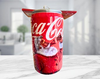 2025 Kurt Adler Coca-cola Can Christmas Ornament: Coke, Diet, Zero