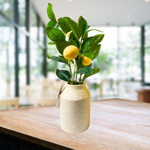 Mainstays Artificial Lemon Tree in Pot, 15&quot; Tall