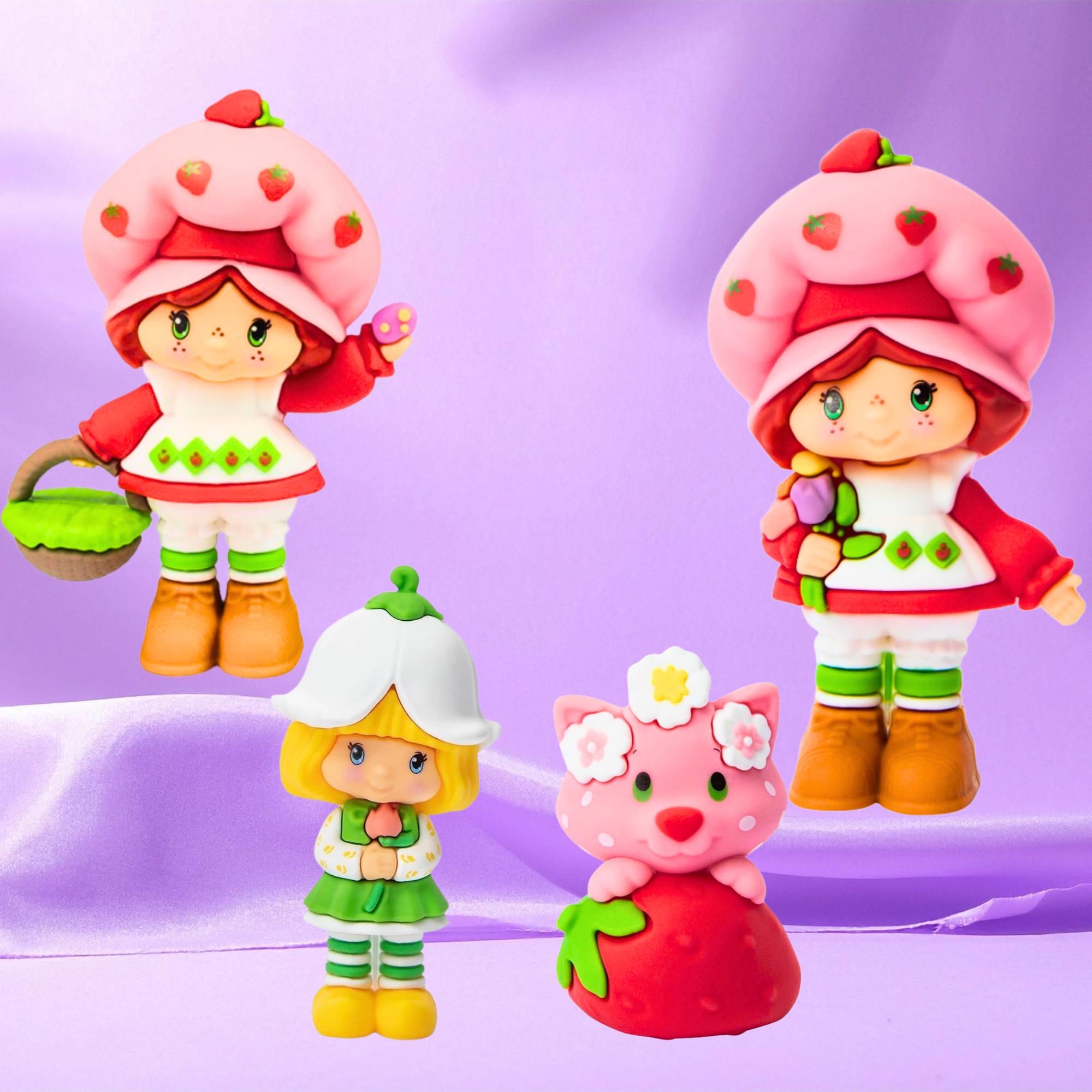 2025 TLS Strawberry Shortcake Chee Bee Figures Complete Set - Etsy