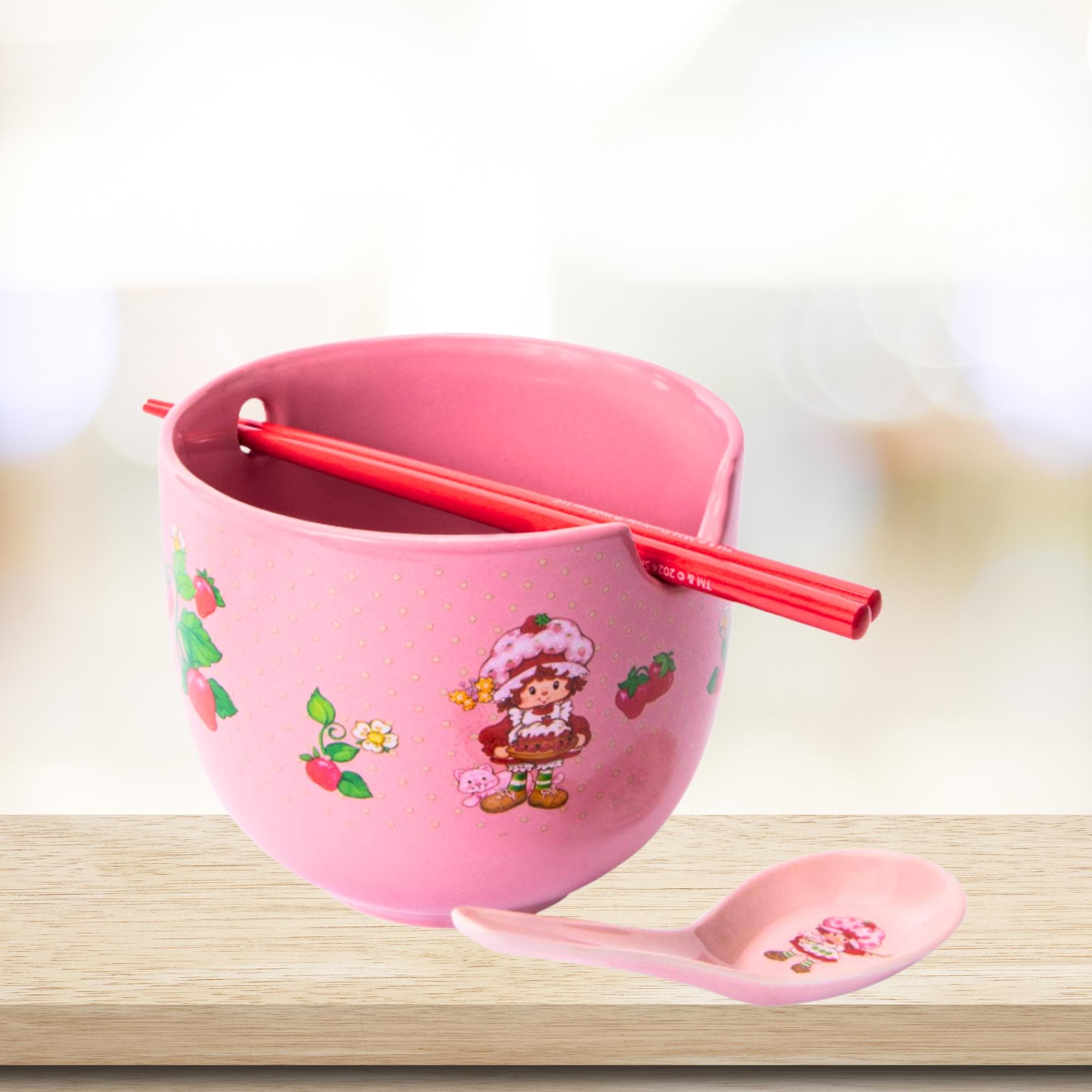 ストロベリーショートケーキラーメンセット、18オンス - Etsy 日本